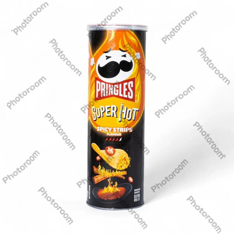 картинка ПРИНГЛС Чипсы 110гр Спайси Стрип Spicy Strips (Закуска острая) от магазина Одежда+